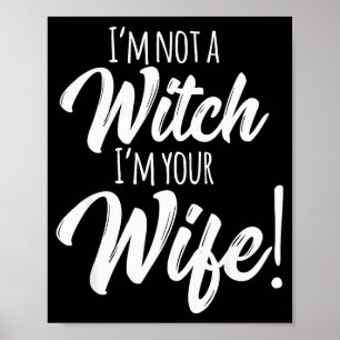 Poster Halloween Correspondente Mulheres Divertido Não So