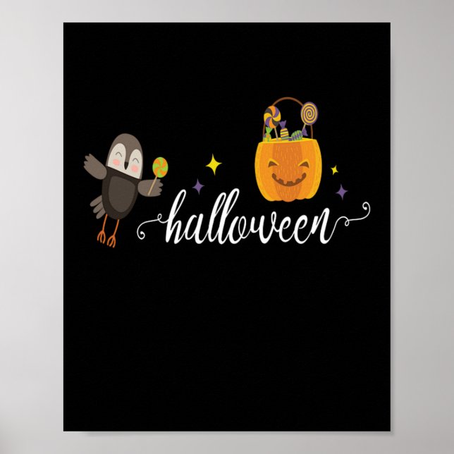 Poster Halloween Costume Monster Ghost (Frente)