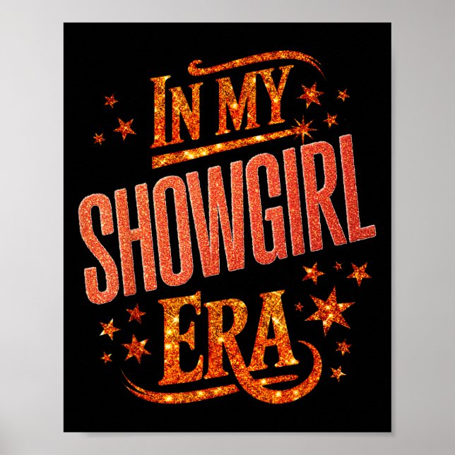 Poster Halloween Costume Show Girl In My Show Girl Era Wo (Frente)