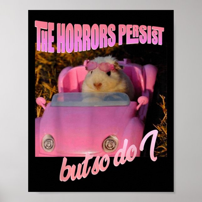 Poster Halloween Costume - The Horrors Persist But So Do  (Frente)