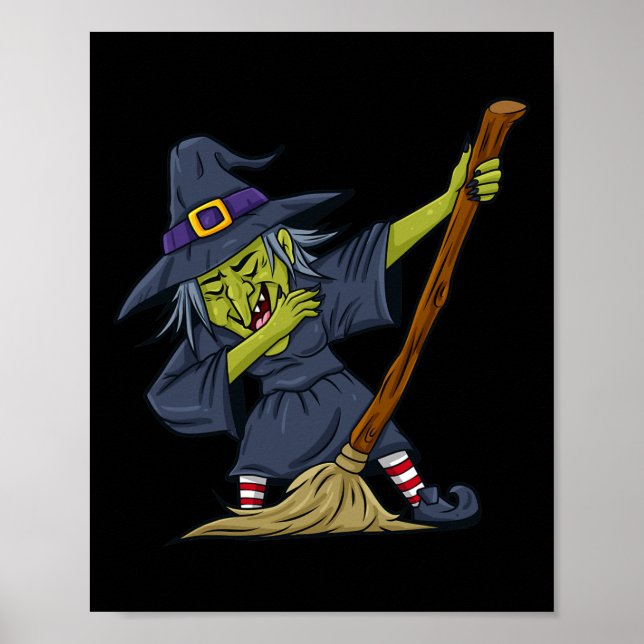 Poster Halloween Dabbing Witness Boys Girls Kids Dab (Frente)