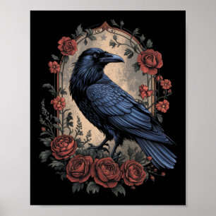 Poster Halloween Dark Misteriosa Witchy Nature Fantasy