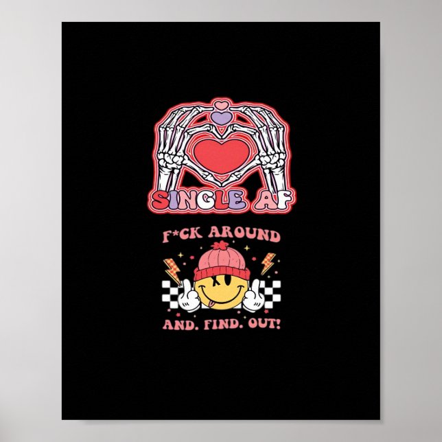 Poster Halloween Engraçado - Grabby Ghoul (Frente)