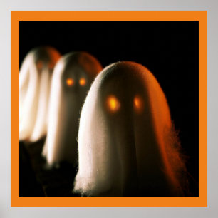 Poster Halloween - Fantasmas 3
