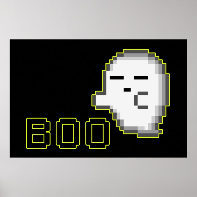 POSTER HALLOWEEN GHOST - BOO 2 (Frente)