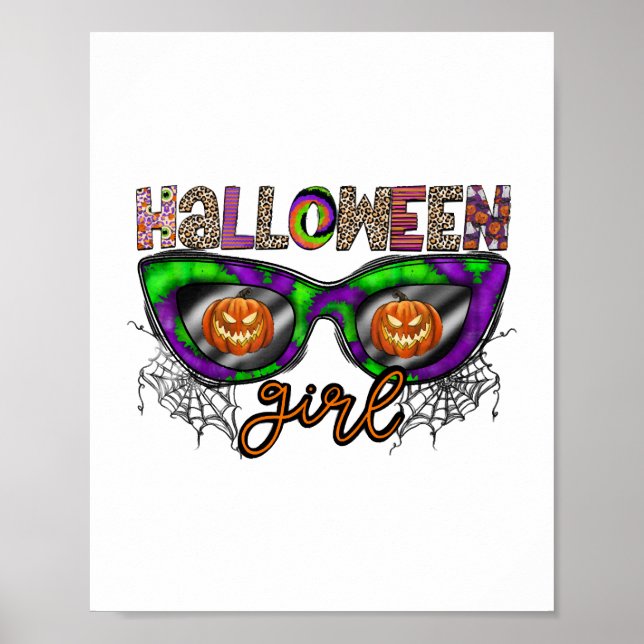 Poster Halloween Girl (Frente)