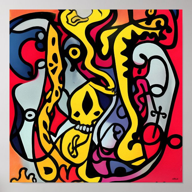 Poster Halloween Hangover (Frente)