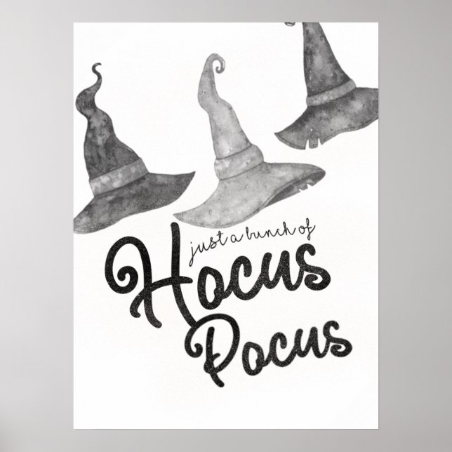 Poster Halloween hocus pocus witches (Frente)