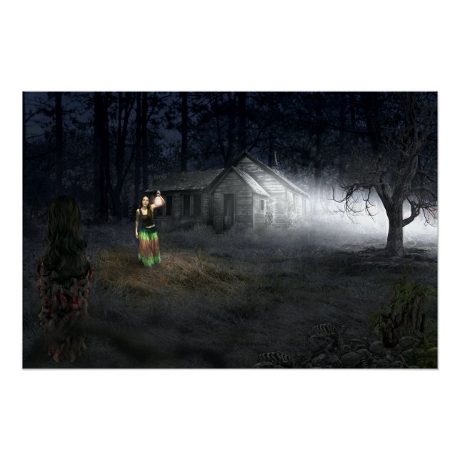 Pôster Halloween Horror House (Frente)