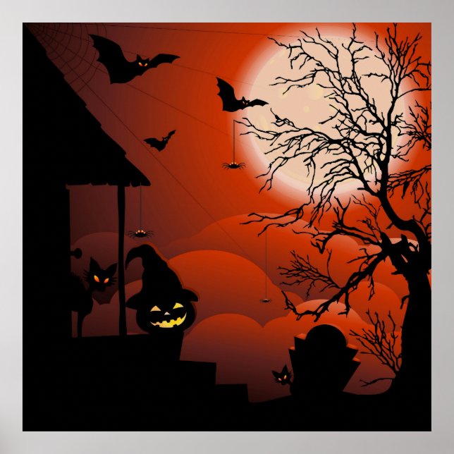Poster Halloween Malody Moonlight Nightare (Frente)