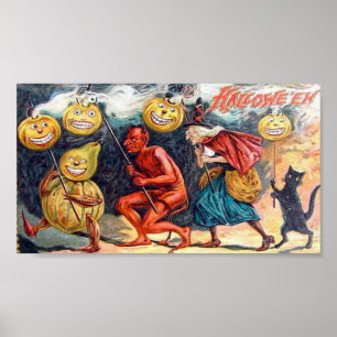 Poster Halloween Muito Assustador