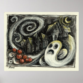 Pôster Hallowe'en Night