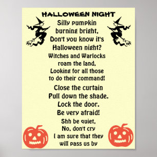 POSTER HALLOWEEN NOITE