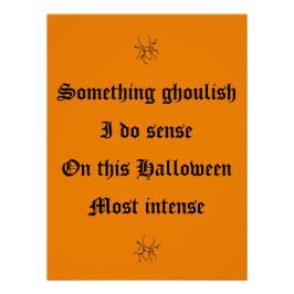 Pôster Halloween poster