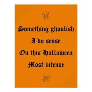 Pôster Halloween poster