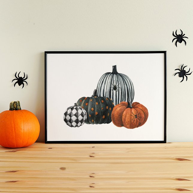 Poster Halloween Pumpkin (Criador carregado)