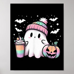 Poster Halloween Shirt Engraçado Fantasma Café Spooky Sea
