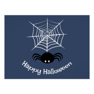Pôster Halloween Spider Web
