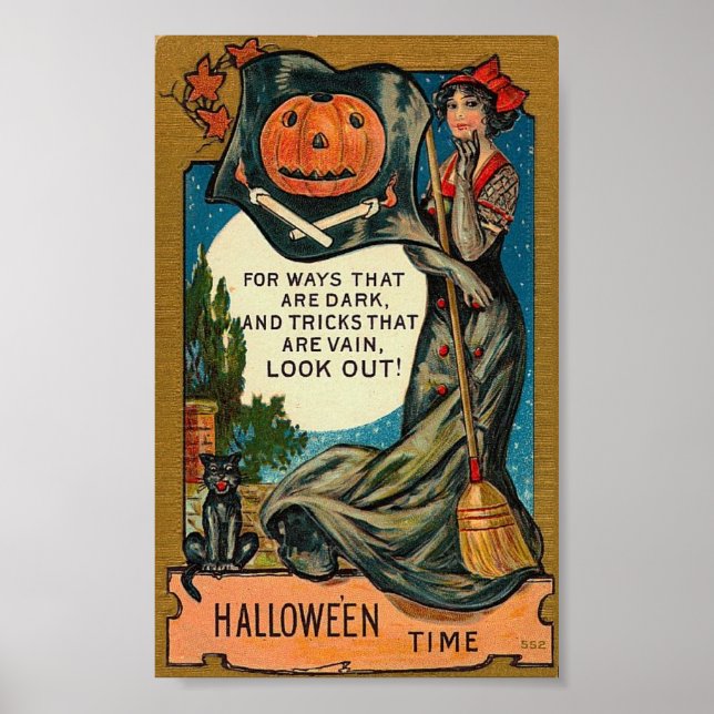 Poster Halloween Time (Frente)