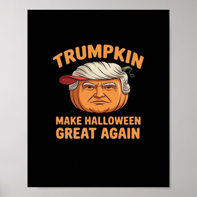 Poster Halloween Trumpkin Torna O Excelente De Halloween  (Frente)