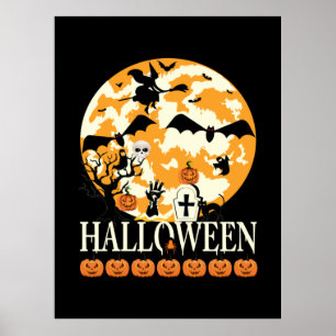 Poster Halloween Um Mundo Onde Há Ocupantes