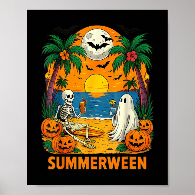 Poster Halloween Vi, Festa de Ghost, Skeleton (Frente)