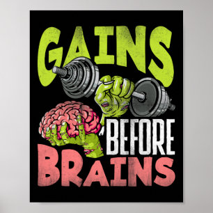 Poster Halloween Workout Zombie Weinclusive ganha