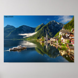 Poster Hallstatt Áustria