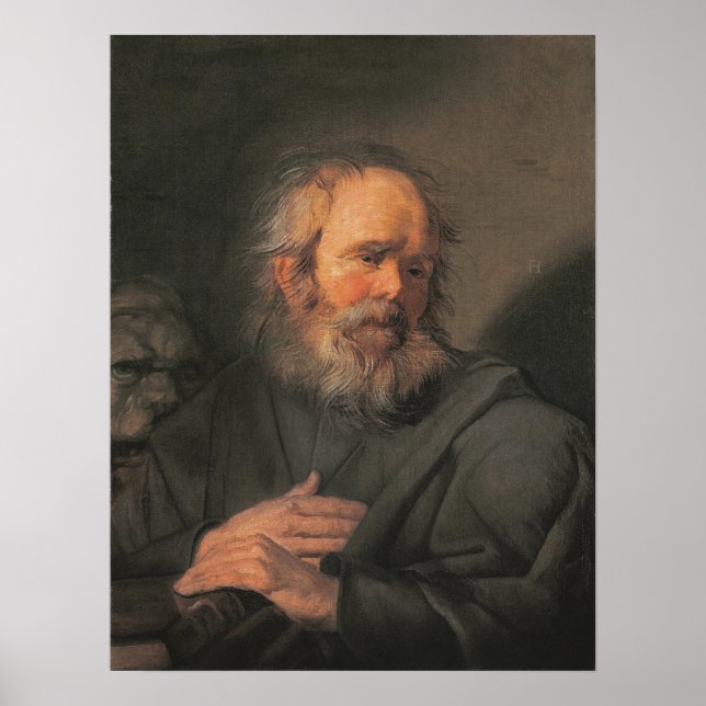 Poster Hals - Com Um Livro (Frente)