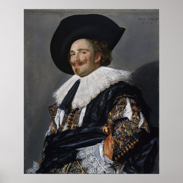 Poster Hals - Soldado Cavalheiro 1624 (Frente)