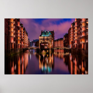 Poster Hamburgo Alemanha