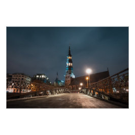 Pôster Hamburgo Alemanha