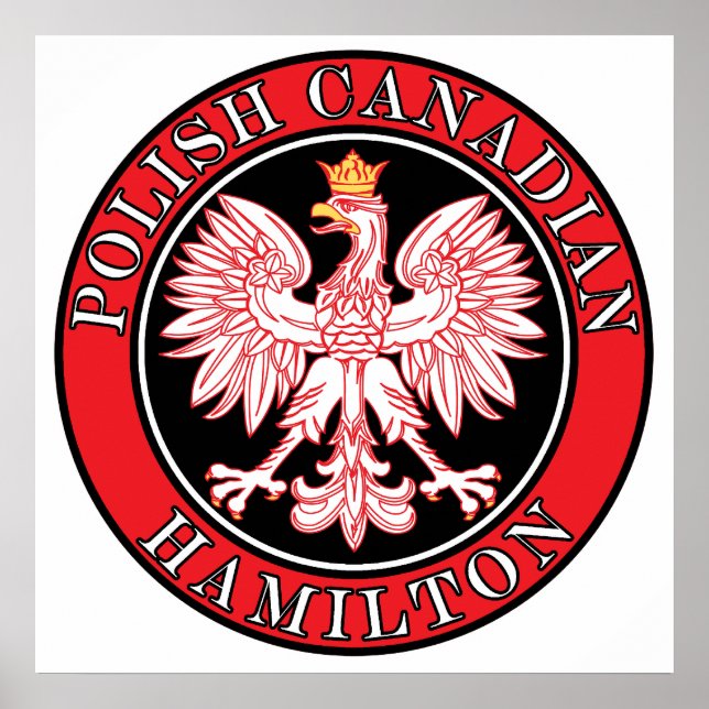 Pôster Hamilton Polska Eagle (Frente)