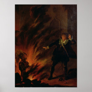 Poster Hamlet and the Ghost of his Father