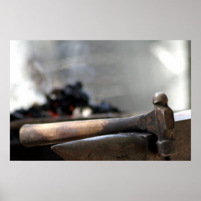 Pôster Hammer e Anvil (Frente)