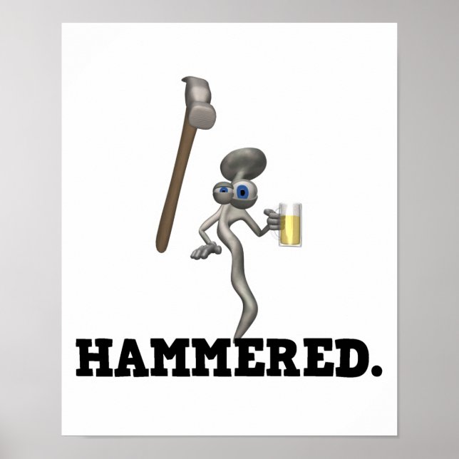 Pôster Hammered (Frente)