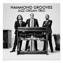 Pôster Hammond Grooves jazz organ trio official