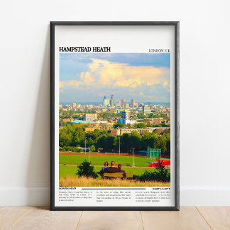 Poster Hampstead Heath Poster, Parliament Hill, London Pa
