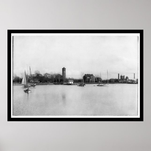 Pôster Hampton Institute Campus in Virginia 1899 (Frente)