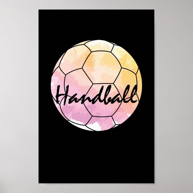 Poster Handball ist alles (Frente)