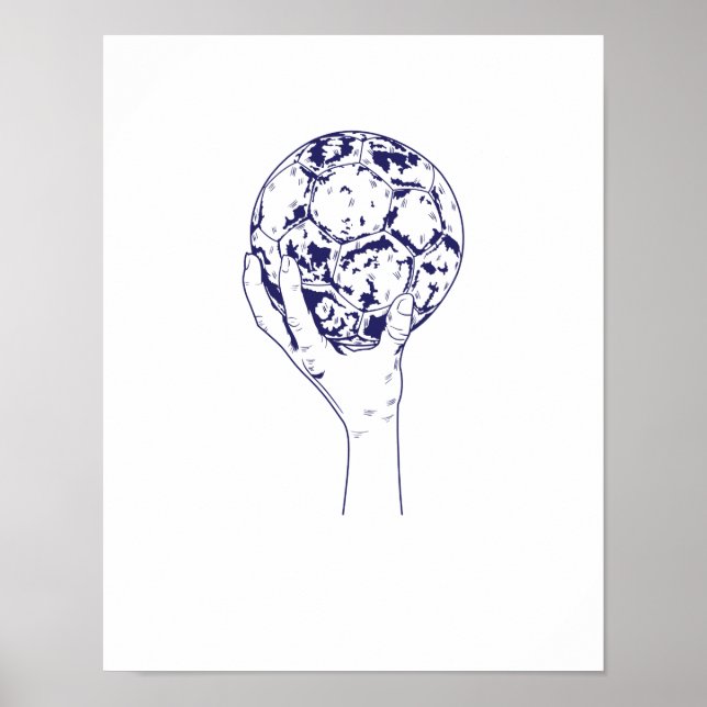 Poster Handball Pokal (Frente)