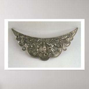 Pôster Handle of a Plate Showing The Birth of Venus, Gall