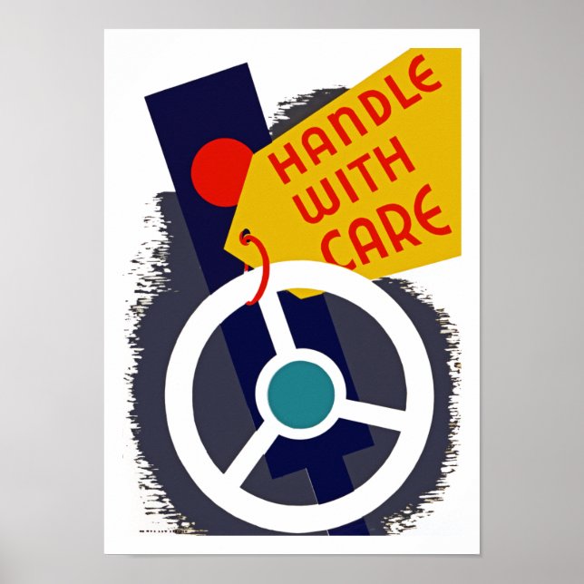 Poster Handle With Care (Frente)