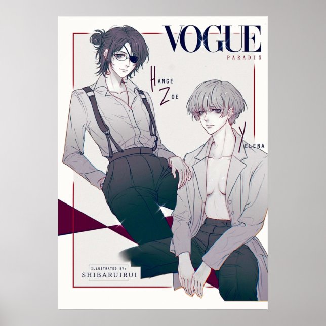 Poster Hange Zoe e Yelena atacam Titã (Frente)