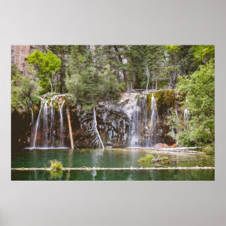 Poster Hanging Lake Falls