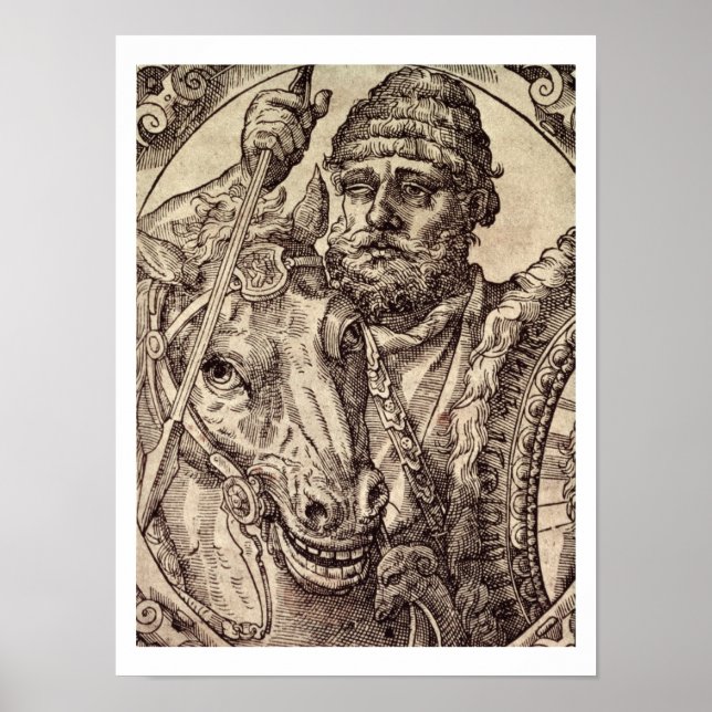 Pôster Hannibal (247-c.183 BC) (gravura) (Frente)
