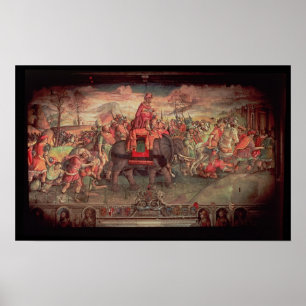 Pôster Hannibal que cruza os cumes