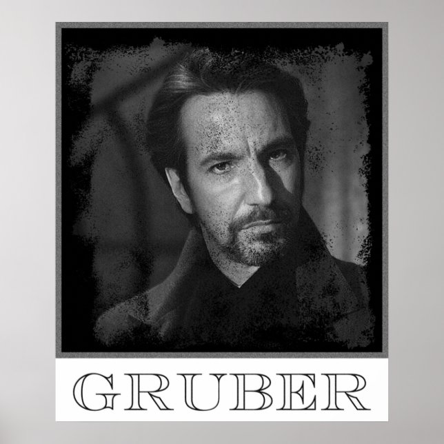 Poster Hans Gruber (Frente)