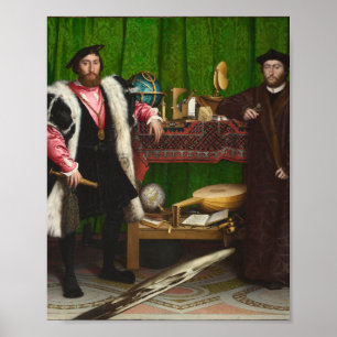 Poster Hans Holbein The Younger - Os Embaixadores