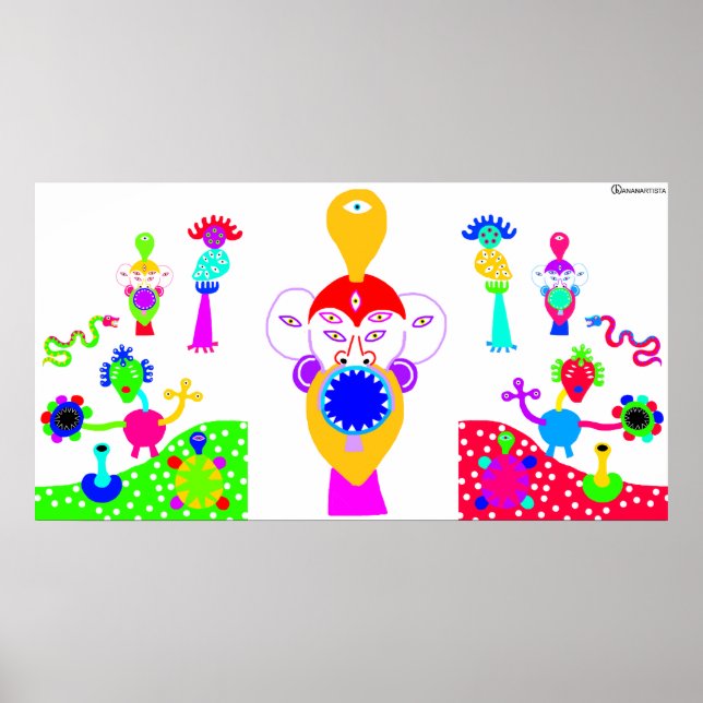 PÔSTER HANUMAN (Frente)